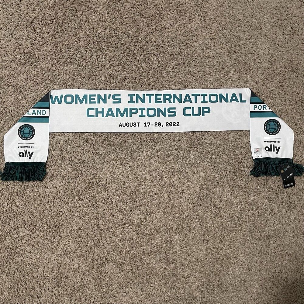 Portland Thorns Scarf 2022 Women International Champions Cup Soccer Ruffneck NEW